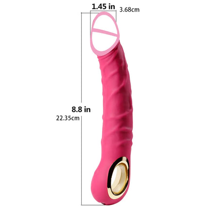 Powerful Huge Head Vibrator for Female Masturbation Orgasm AV Magic Wand Massager Nipple Clitoris Stimulator Sex Toys for Woman