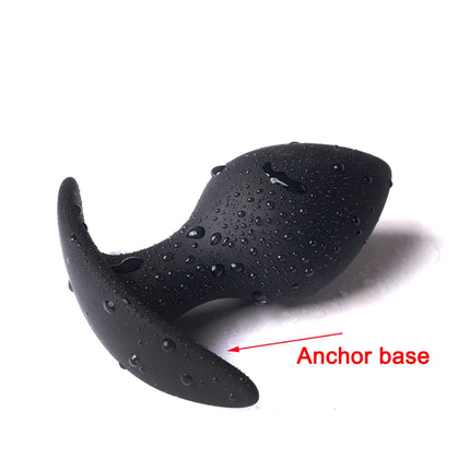 35-80mm Huge Anal Plug Anchor Base Silicone Anal Dilation Training Fisting Big ButtPlug for Man Prostate Massage Anal Sex Toy