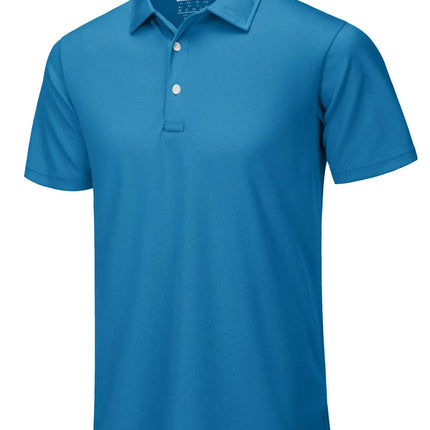 TACVASEN Summer Casual T-shirts Mens Short Sleeve Polo Shirts Button Down Work Shirts Quick Dry Tee Sports Fishing Golf Pullover