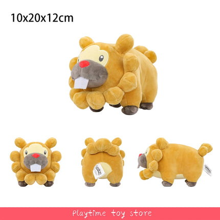 Pokemon Plush Toy Tinkatink Charcadet Pyukumuku Snom Cubone Anime Stuffed Doll Birthday Gift