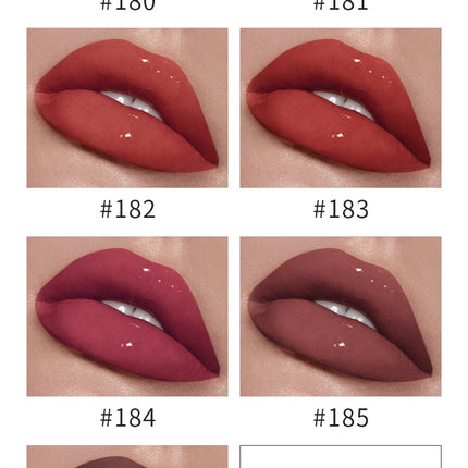 Pudaier mini capsule lip glaze, non-stick and non-fading lip gloss, mirror-finished moisturizing lip gloss