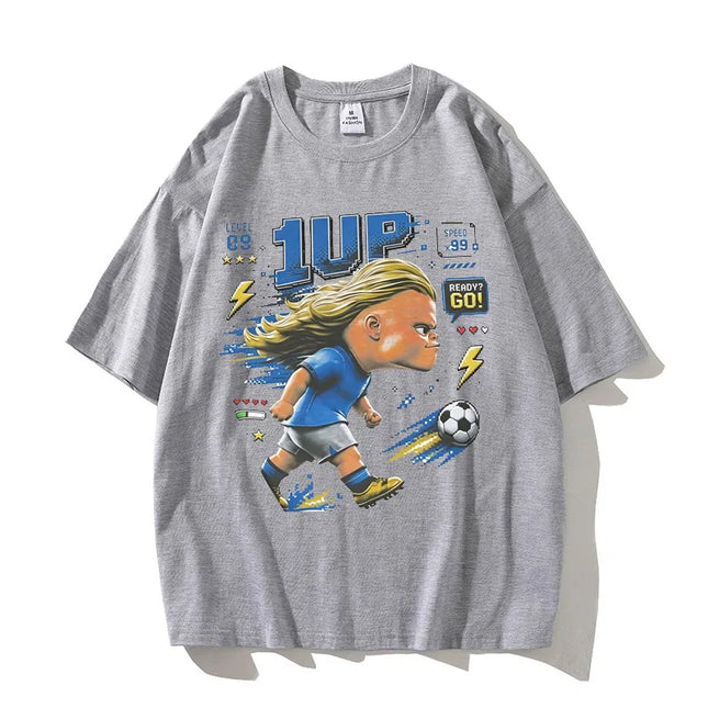 Norway T Shirt Men Kawaii Cartoon High Quality Cotton T-shirt Tees Tops Clothing Harajuku Casual Tshirt