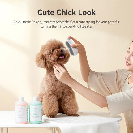 ROJECO Cat Steam Brush Pet Hair Comb Electric Sprayer Cat Hair Brushes for Massage Wireless Cat Dog Hair Brush Grooming Supplies