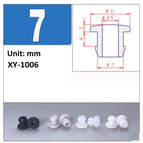 7mm / 5Pcs(Black)