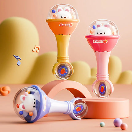 Baby Rattle Toy Maracas ,Soft Rubber Ball ,Tambourine