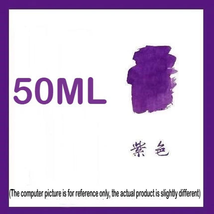 500/50ml 24 Colors Fountain Pen Ink Dip Pen Bottled Ink Refill Cartridge Writing School Supplies Stationery For JINHAO HONGDIAN