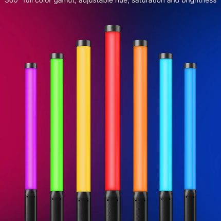 Ulanzi VL119 Handheld RGB Colorful Stick Light 19.68 inch Handheld LED Light Wand CRI 95+ 2500K-9000K Photography Studio Lamp