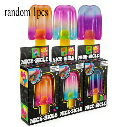New Schylling Nee Doh popsicle blind box Sensory Stress Relief Squishy Cube Anti-Anxiety Squeeze Object for birthday gift toy