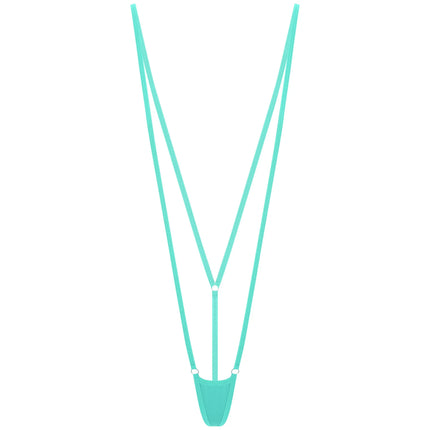 Womens Exotic Teddies Sexy Bodysuit Micro Monokini Bathing Suit Spaghetti Straps T-back Thong Swimwear One-piece Swimming Suit