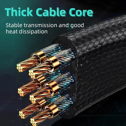 PD100W Fast Charging Cable Type C to Type C Elbow Digital Display Cable For iPhone 15 16 iPad Mate 60 Samsung S24 Xiaomi Macbook