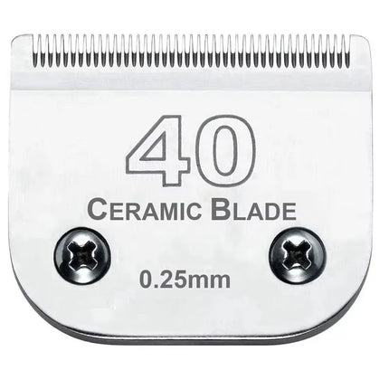 Detachable Pet Dog Cat Grooming Clipper Ceramic Blade Compatible with Most Andis,Oster A5,Wahl KM10 Series Animals Clippers