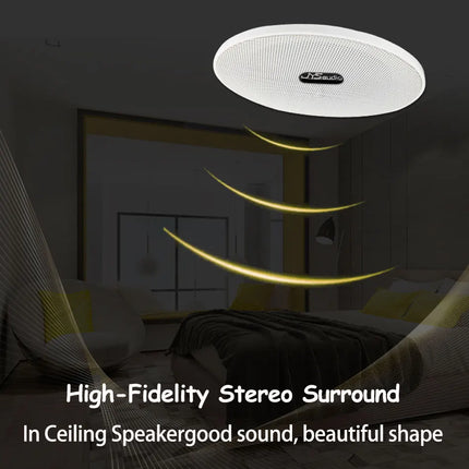 Karaoke WiFi Bluetooth 7 inch Screen Wall Amplifier Android Amp Smart Home Theater Sound System Mini Ceiling Speaker Residential