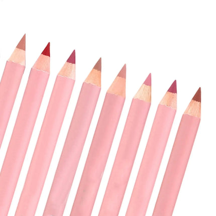 12pcs Lip Liner Pencil Set Long Lasting Matte Natural Creamy Cosmetics Lip Liner Kit Luxury Matte Lip Liner Lip Contour Lipstick