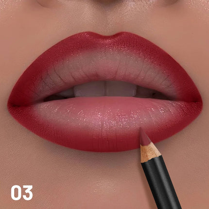 Luxury Matte Lip Liner - Long-Lasting Smooth Application Versatile Shades for Perfect Outline And Filling All Skin Types