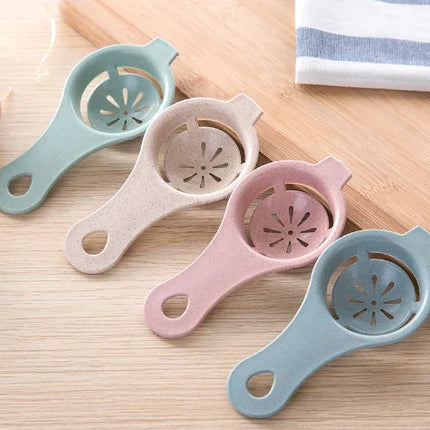 Stem Egg Separator White and Yolk Filter Kitchen Baking Separator Tool