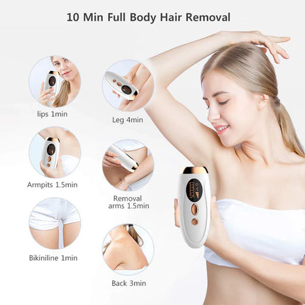 999999 Flashes Laser Epilator for Women Men Body Bikini Legs Arms Armpit Hair Removal Painless IPL Laser Permanent Depilator
