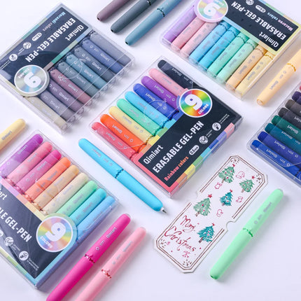 0.6mm Erasable Neutral Pen Kawaii Office Supplies for School Students Smooth Quick Drying Writing Stationery Erasable Gel Pens