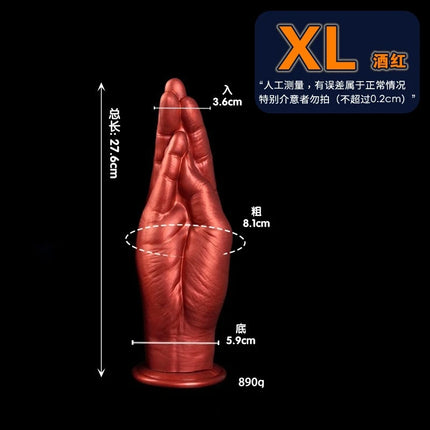 Long or Short Fist Hand Anal Plug Arm Dildo Vaginal Butt Dilator Deep Stimulator Anus Expander Big Masturbator Adult Sex Toy 18+