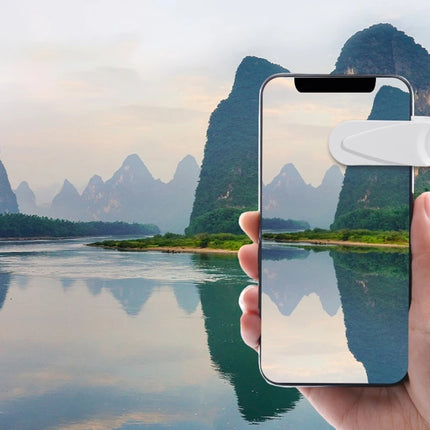 Universal Adjustable Reflection Clip Kit For Phone Android Smartphone Camera Mirror Reflection Clip Phone Selfie Reflector Tool