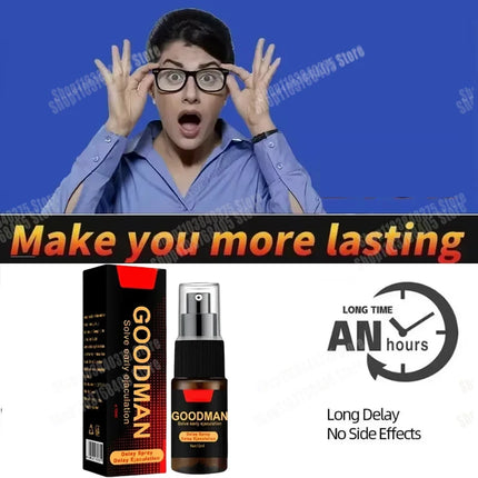 Desensitizing Topical Spray Climax Control for Men Longer Lasting Performance Natural Men's Delay Spray Prolong Climax for Him