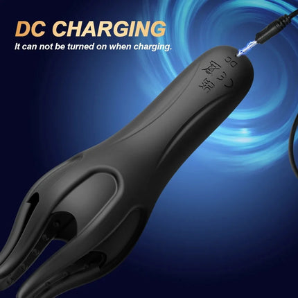 Powerful Glans Trainer Male Penis Massager Delay Ejaculation Tongue Licking G Spot Stimulator Masturbator Adult Sex Toys for Men