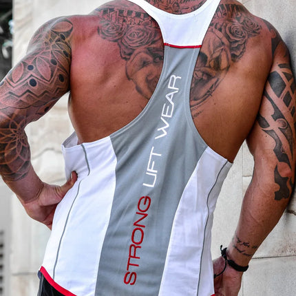 2026 New Male Cotton clothing Fashion Singlet vest  Mens Bodybuilding Tank top Gyms Fitness sleeveless shirt Gym t-shirt man