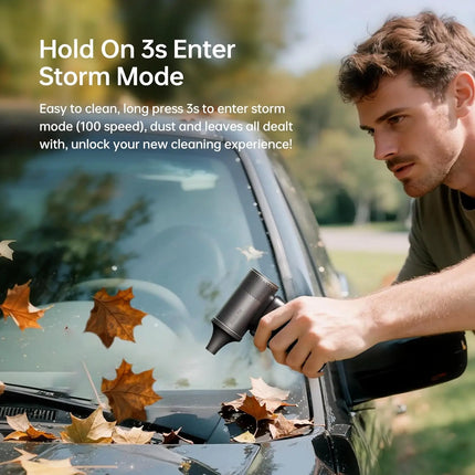 JISULIFE Handheld Fan Ultra 2, Powerful Turbo Jet Fan, 100 Speeds, 9000mAh Rechargeable Battery, LED Display, Outdoor Camping