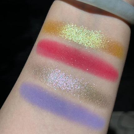 Qianyan Cheeryep 16 Color Eyeshadow Palette Glitter Chameleon Matte Pearlescent Flash Plate Cowherd Sequins