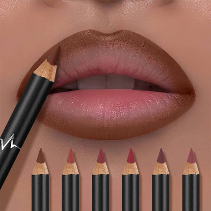 Luxury Matte Lip Liner - Long-Lasting Smooth Application Versatile Shades for Perfect Outline And Filling All Skin Types