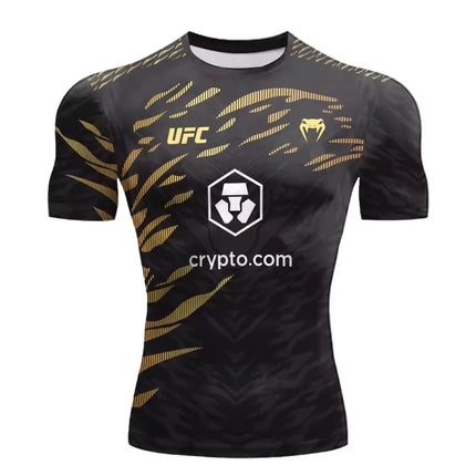 2025 New Hot Selling UFC Boxing Match Pursuer T-Shirt For Men And Women In Summer Casual Breathable Oversized Quick Drying Top