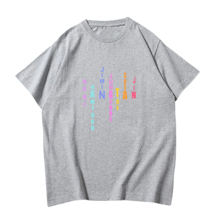 21-BT is Return Arirang Album for Men Women T Shirts Pop TourTee Shirt Short Sleeve O Neck T-Shirts Cotton Printing Clothes