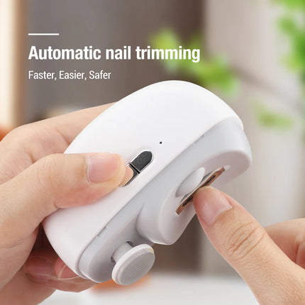 Electric Nail Clippers 2 in 1 Nail Trimmer Automatic Nail Cutter Manicure For Adult Care Scissors Body Tools