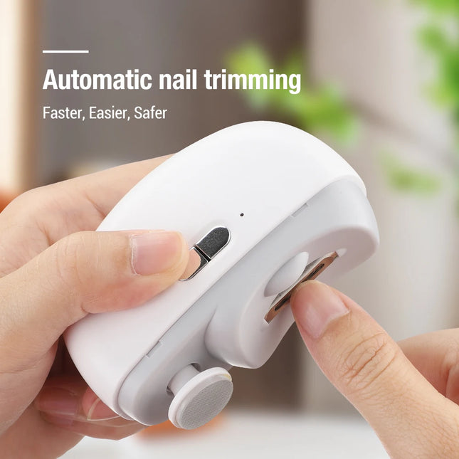 Electric Nail Clippers 2 in 1 Nail Trimmer Automatic Nail Cutter Manicure For Adult Care Scissors Body Tools