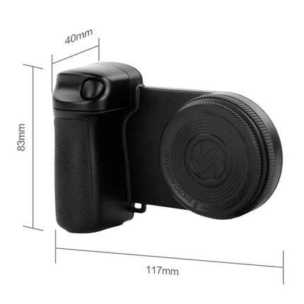 BBC-9 For Magsafe Phone Selfie Fill Light Magnetic Handle 5-step Adjustable Rear Camera Selfie Ring Light Remote Control