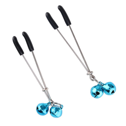 Adjustable Nipple Clamps with Bells Harness BDSM Adult Game Fantasy Clitoris Clips Sexy Breast Stimulator Flirting Toy For Women