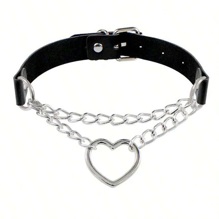Bdsm Bondage Lingerie Sexy Leather Collar Harness Woman Erotic Leather Neck Harness Fetish Wear Women Neck Accessorie