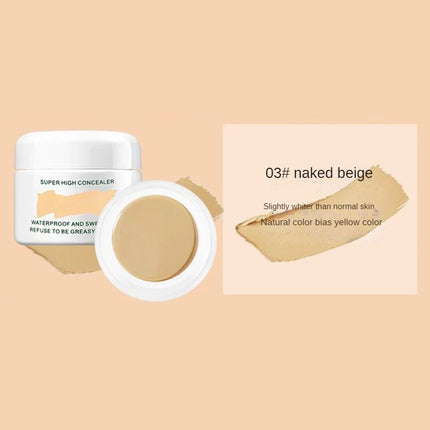 Waterproof Full Coverage Concealer for Tattoos, Scars - Natural Finish Foundation for All Skin Tones & Types