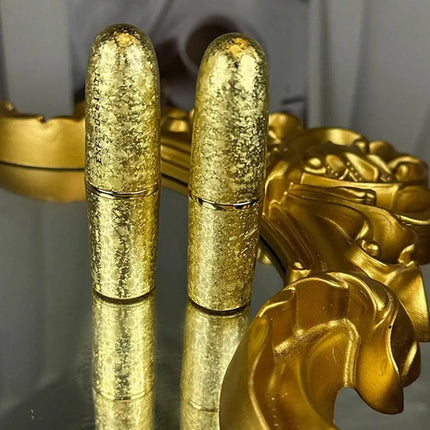 Golden Sparkling Lipstick Moisturizing Glitter Shine, Long Lasting Tomato Red Lip Gloss Makeup Cosmetics