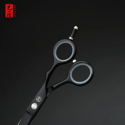 The 6-inch black and blue dual blade handle is ergonomically designed for greater comfort and ease of use, making it suitable fo