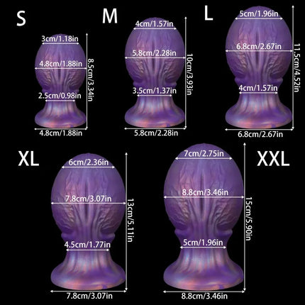 Huge Anal Beads Anal Balls Huge Butt Plug Dilator Prostate Massager For Women Men Big Egg Anal Butt Training Expansion Sex Toys