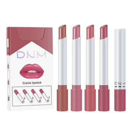 4Pcs/set Makeup Lipstick Korean Cosmetics Sexy Lipstick Set Lip Tint Lip Gloss Waterproof Maquillaje Matte Long Lasting Make Up