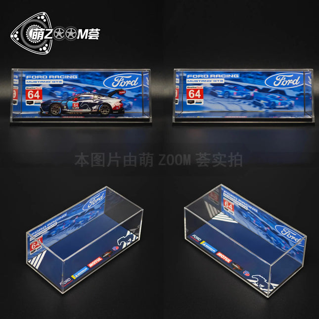 1/64 Car Model Acrylic Display Box Scene Acrylic Integrated Box