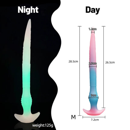 Soft Liquid Silicone Long Tentacles Anal Plugs Suitable for All Players As an Adult Sex Toy Vaginal and Anal Stimulating Device