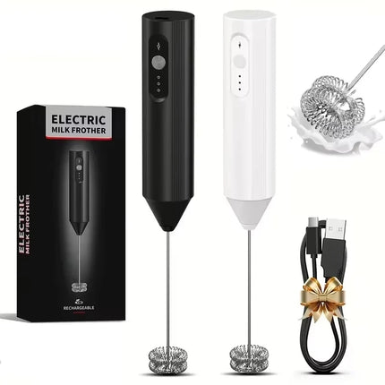 Portable electric milk mixer, handheld mixer, USB mini coffee machine mixer, cappuccino cream mixer, egg beater, food mixer