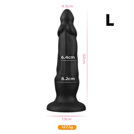 Huge Dildo Anal Plug Anal Dilation S-L Sex Toys Prostate Massage for Men Butt G-point Stimulation Anal Penetration Two Colors 18