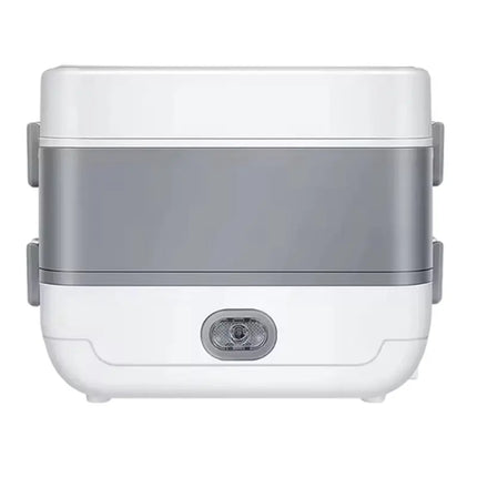 【LAST CHANCE】EU Plug Compatible Multifunctional Electric Lunch Box, Portable 2-Layer Leakproof Food Heater& Warmer For Car, Home