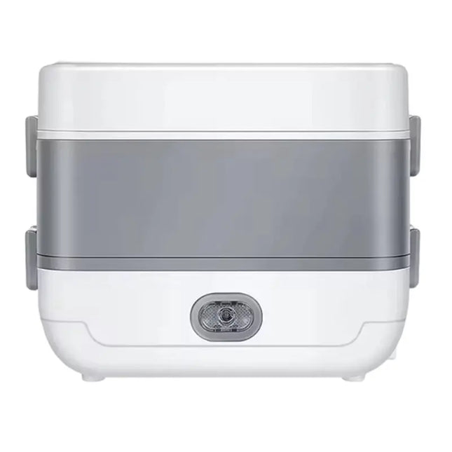 【LAST CHANCE】EU Plug Compatible Multifunctional Electric Lunch Box, Portable 2-Layer Leakproof Food Heater& Warmer For Car, Home