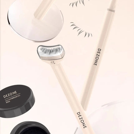DEZONE Double Head Eyelash Stamp Waterproof Sweatproof Original Products Set And Non Smudging Liquid Eyeliner