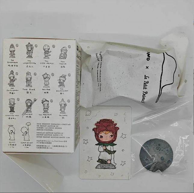 Authentic POP MART Hirono x Le Petit Prince Serie Blind Box Toys Mystery Box Mistery Action Figure Cute Model Surprise Gift