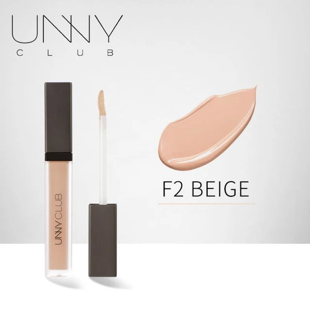 UNNY Club Liquid Concealer Cream Oil Control Light Tranparen Full Coverage SPF30 PA+++ Moisturizing Long-Lasting Cosmetics